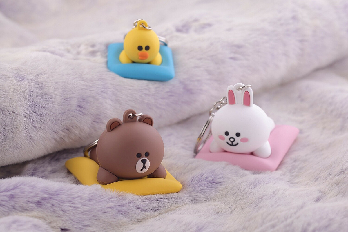 3款全新療癒系「LINE FRIENDS-Lying系列造型一卡通。 圖：一卡通提供