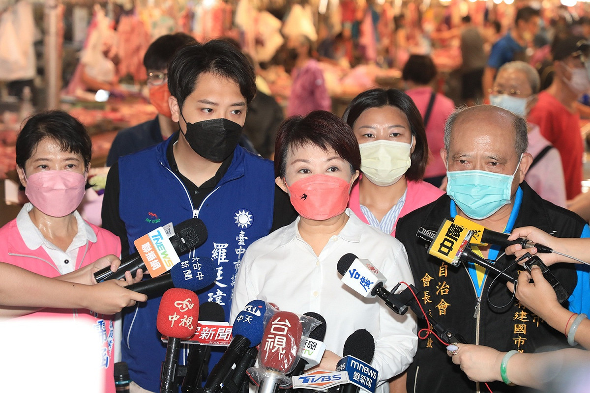 盧秀燕今天表示，夏立言率團出訪「時機不宜，徒增困擾」。 台中市政府/提供