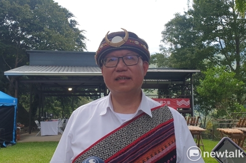 鄭文燦認為，民主應該是一個好的競爭，而不是一個厭惡感的競爭。 圖：林昀真／攝