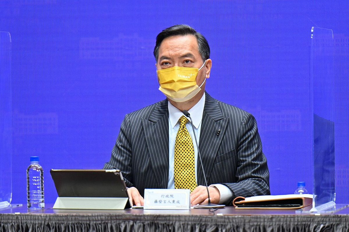 行政院政委兼發言人羅秉成。（資料照片） 圖：行政院提供