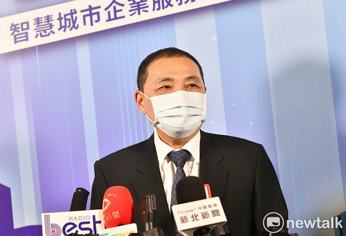 侯友宜認為國民黨副主席夏立言此時率團訪中的做法「值得商榷」。 圖：林昀真／攝