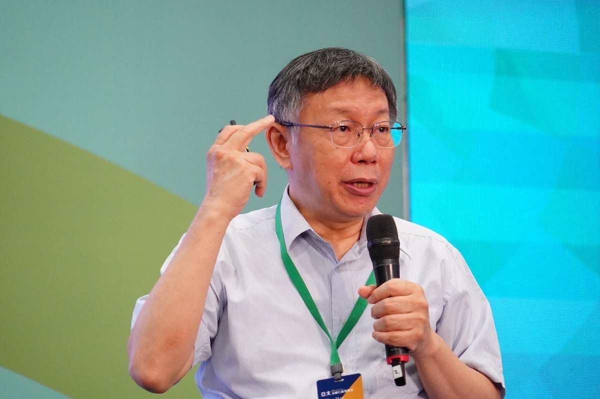 台北市長柯文哲。 圖：台北市政府 / 提供
