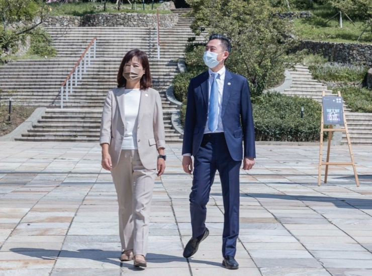 沈慧虹表示，她始終相信林智堅的清白與誠信。 圖：翻攝沈慧虹臉書
