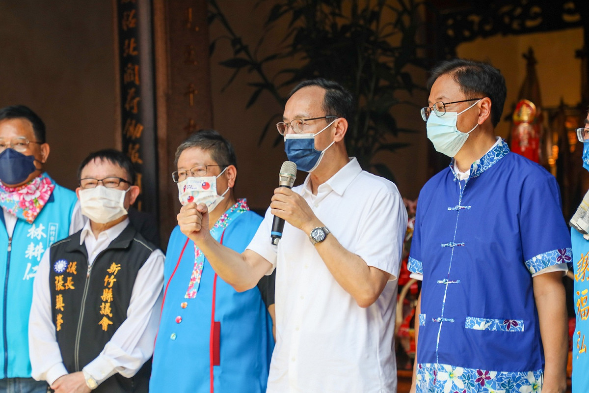 國民黨主席朱立倫。 圖：國民黨文傳會/提供