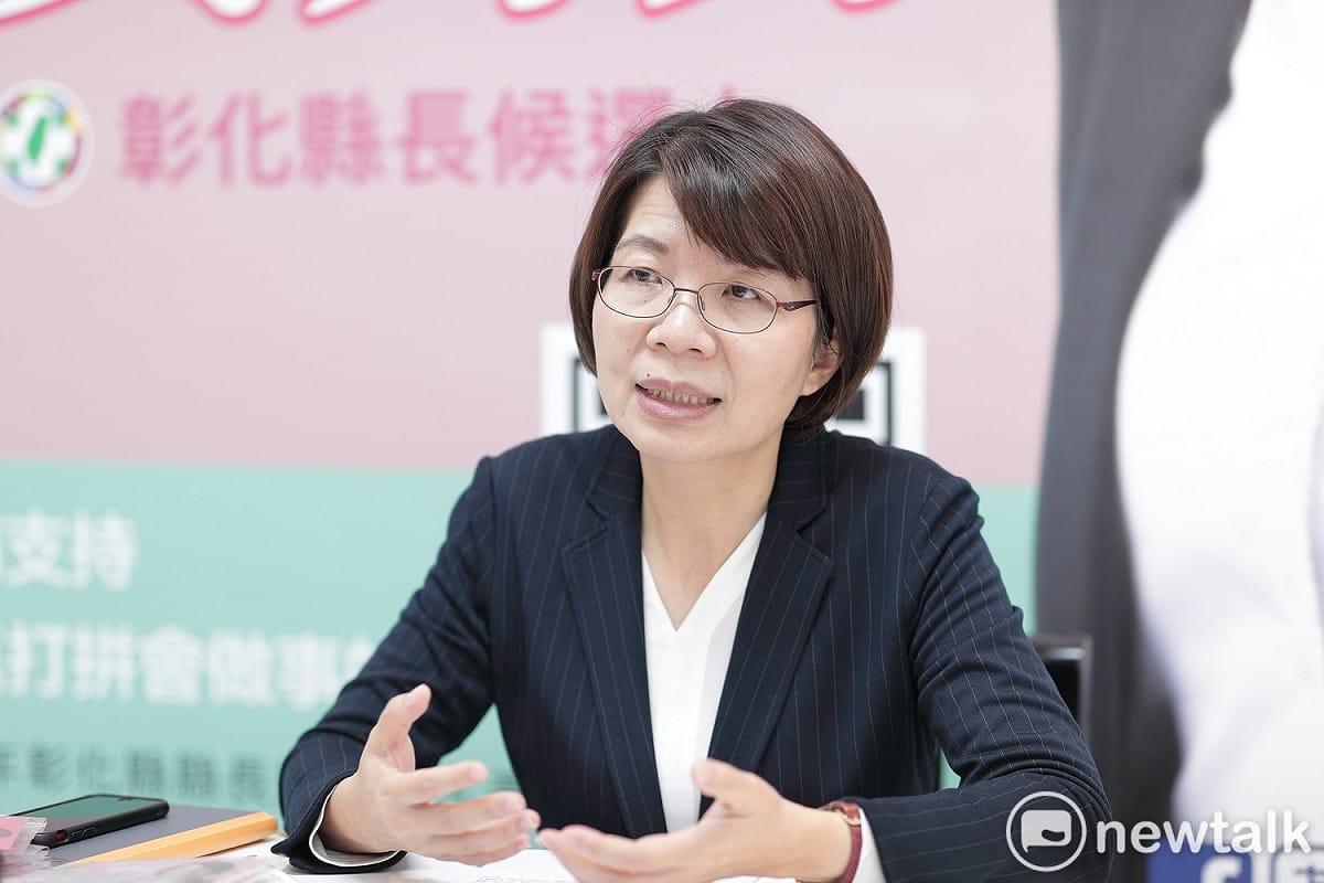 黃秀芳說，自己向來秉持「做事不做秀」的原則。 唐復年/攝