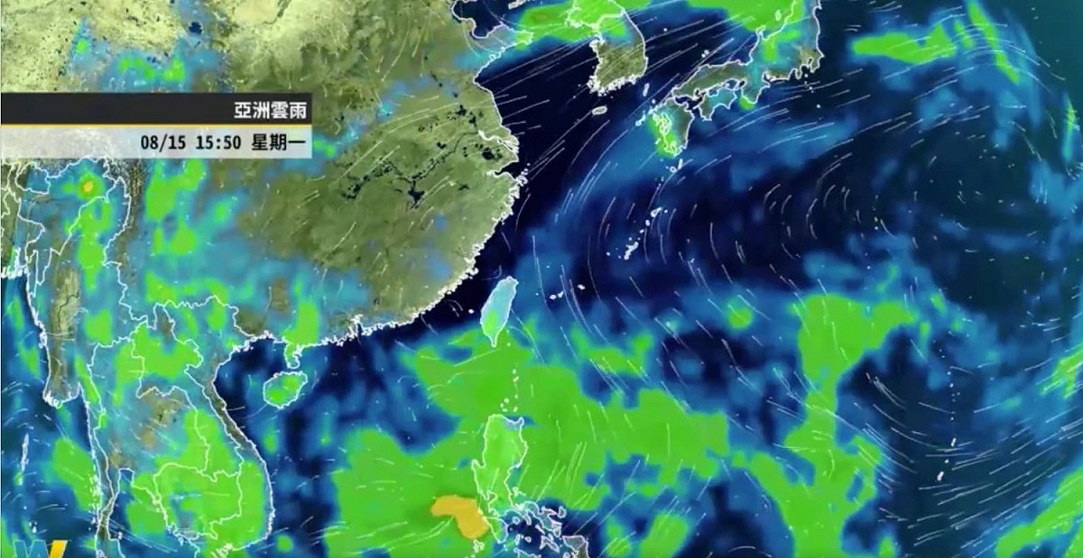 天氣風險公司分析師吳聖宇表示，在南海、菲律賓逐漸有低壓發展，不過影響不大，需持續觀察。 圖：翻攝自天氣風險公司臉書
