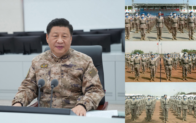 習近平（左圖）領導下的中國政府，各種對台灣文攻武嚇所作所為，讓許多民主國家選民反彈。