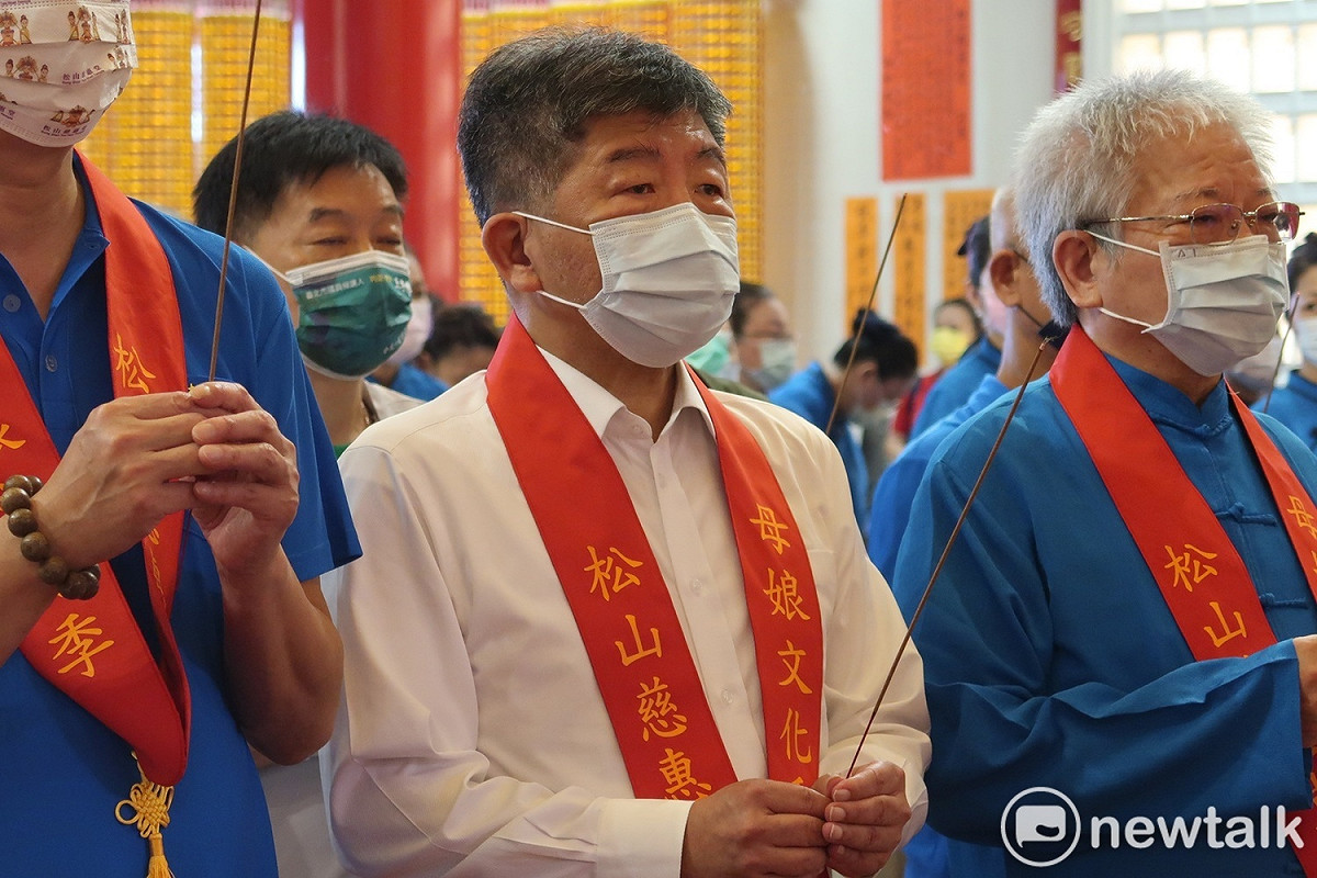 民進黨台北市長候選人陳時中。 圖：林朝億/攝