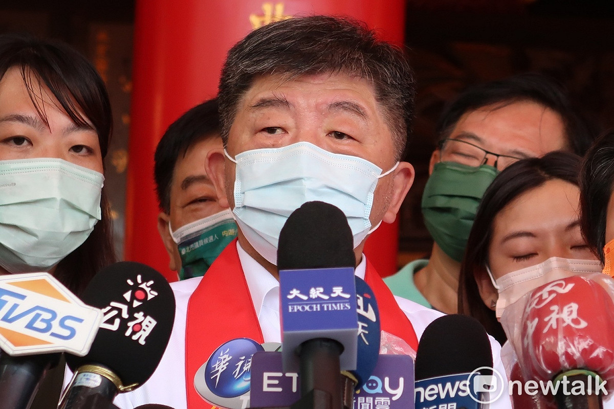 民進黨台北市長候選人 圖：林朝億/攝