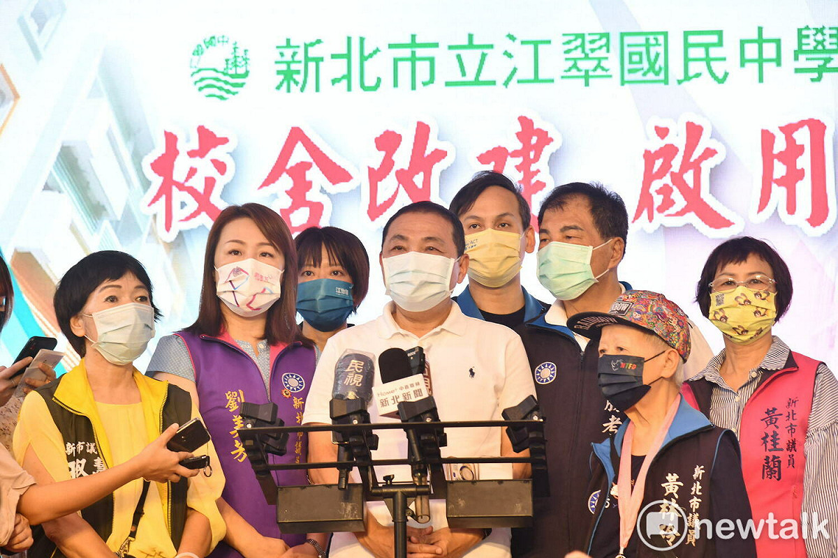 侯友宜表示，民主國家議員互訪是正常現象。 圖：林昀真/攝