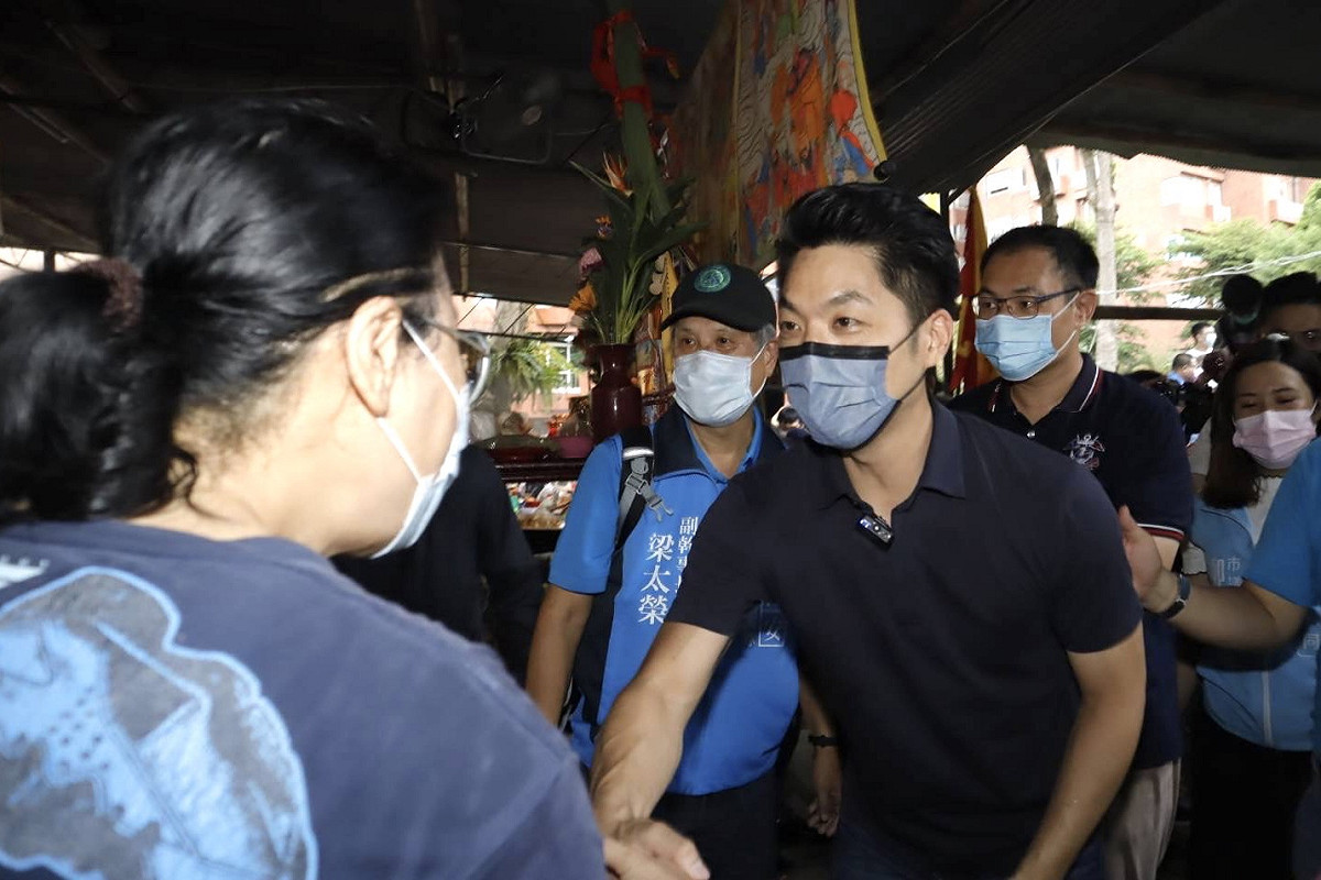 國民黨台北市長參選人蔣萬安。 圖：蔣萬安競選辦公室/提供