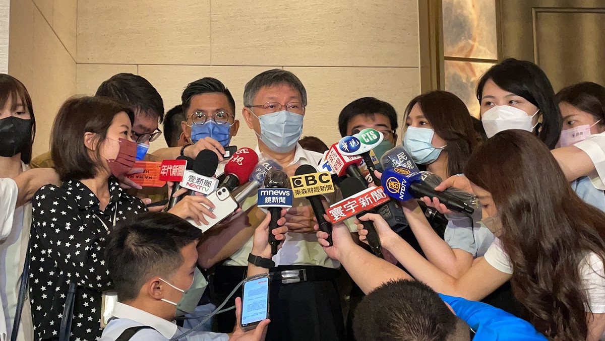 台北市長柯文哲。 圖：台北市政府 / 提供