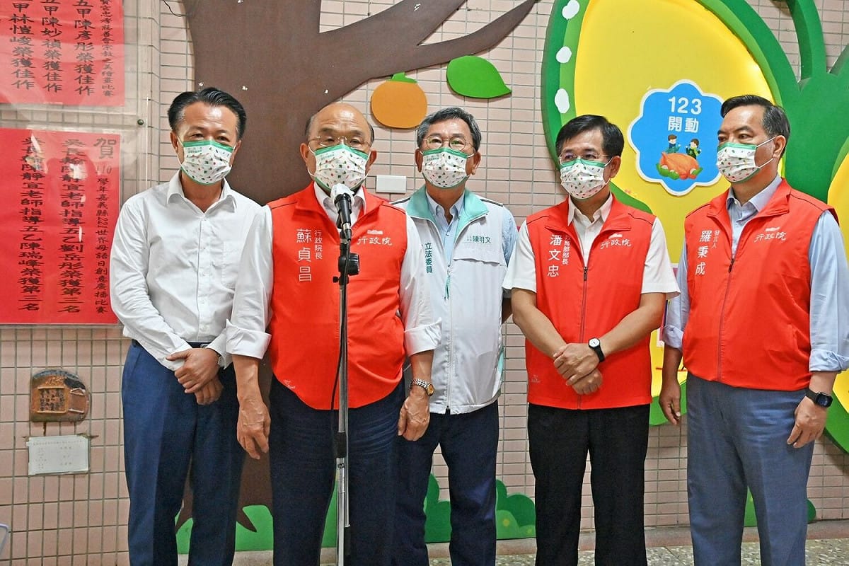 蘇貞昌談柬埔寨誘騙國人案時表示，目前尚有120人失聯，部份涉案者已收押。 圖：行政院/提供