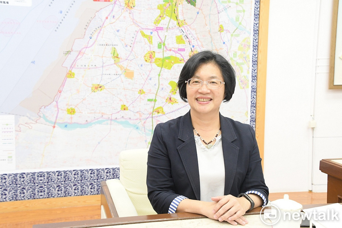 彰化縣長王惠美的施政滿意度逐年提升。 圖：唐復年/攝