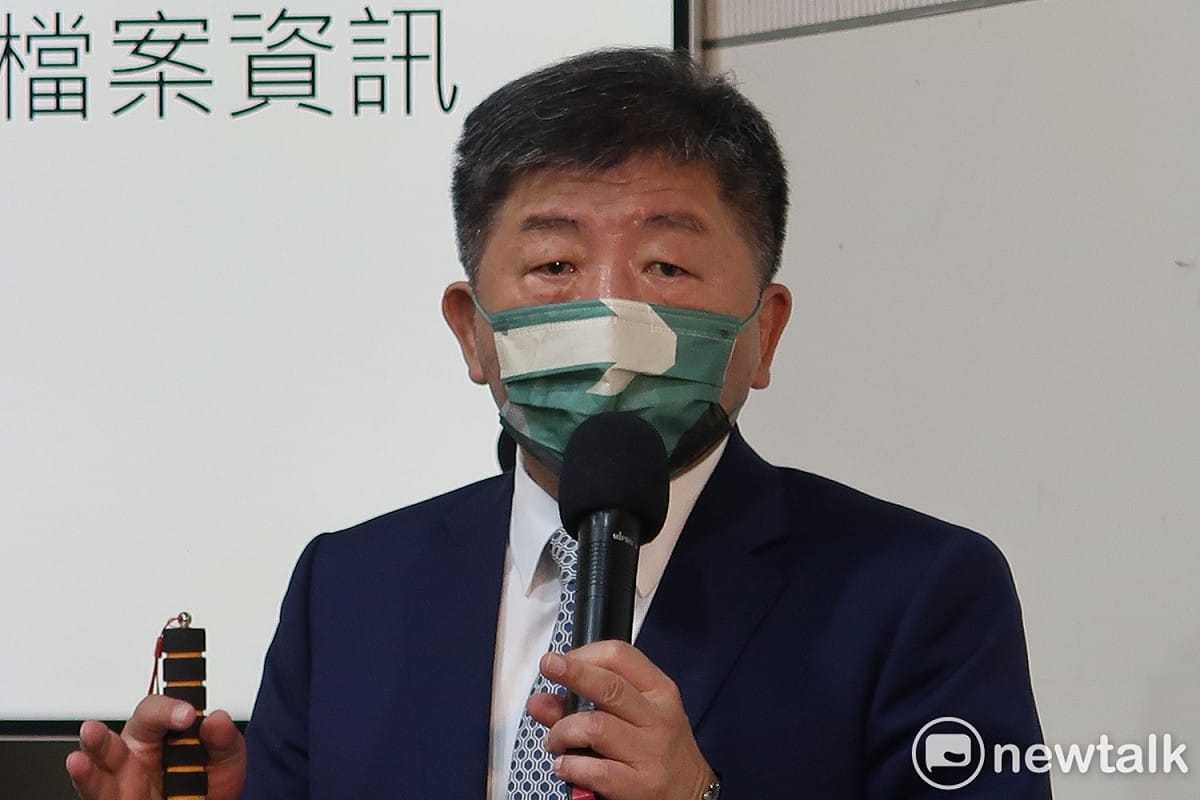 民進黨台北市長候選人陳時中17日說明大巨蛋的政策 圖：林朝億/攝