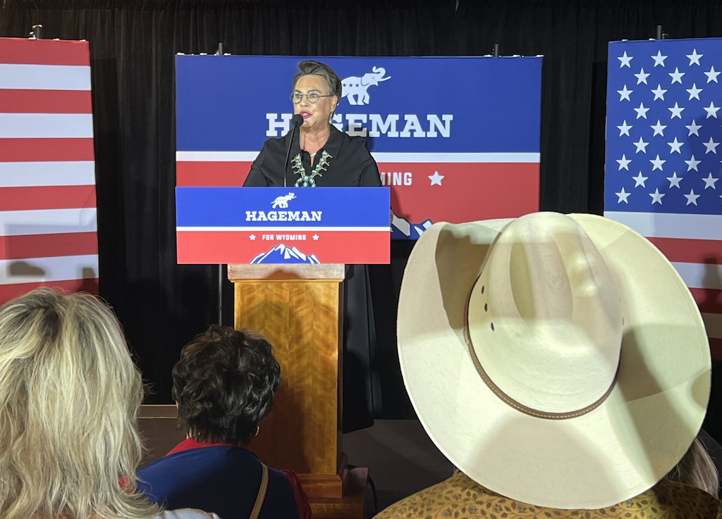 共和黨懷俄明州候選人哈吉曼（Harriet Hageman）。 圖：翻攝自哈吉曼推特