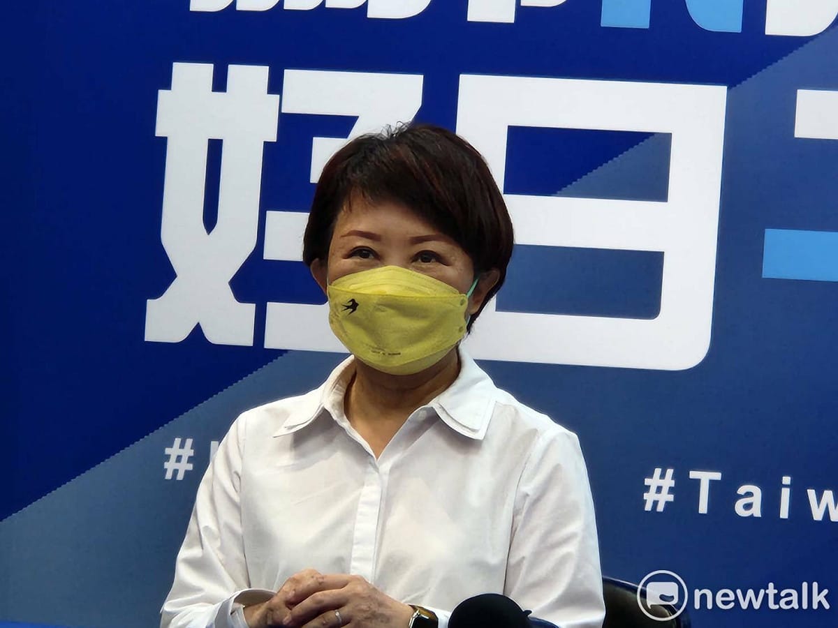 台中市長盧秀燕。 圖：黃建豪/攝