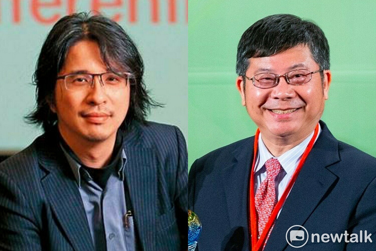 電機系教授葉丙成（左）及台大醫院雲林分院院長黃瑞仁（右）。（資料照） 圖：擷取自葉丙成臉書/醫師公會官網（新頭殼合成）