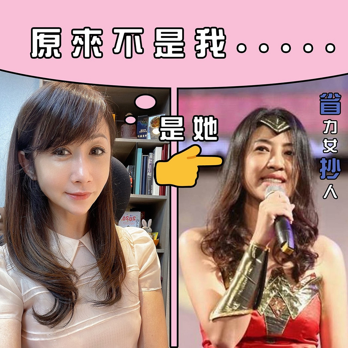 民進黨台北市議員許淑華（左）和國民黨南投縣長參選人、立委許淑華（右）。 圖：翻攝許淑華臉書