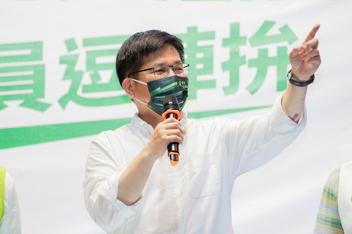 民進黨新北市長參選人林佳龍。 圖：林佳龍競選團隊 / 提供