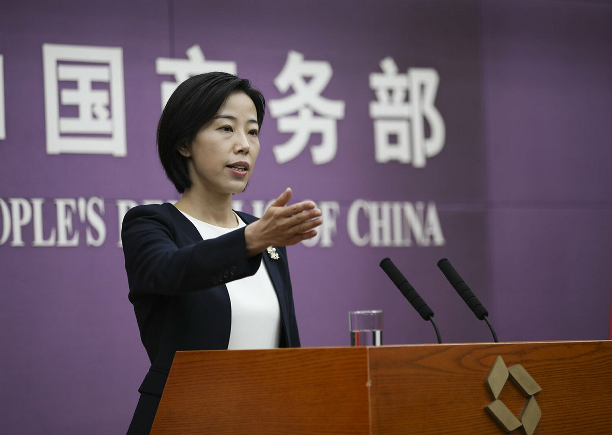 台美針對「21世紀貿易倡議」正式達成談判共識，預計最快今年秋天展開首輪談判。中國商務部發言人束珏婷指出該倡議事關中美經貿關係，以至世界和平、穩定與繁榮，表達中方堅決反對立場。 圖：擷自中新社
