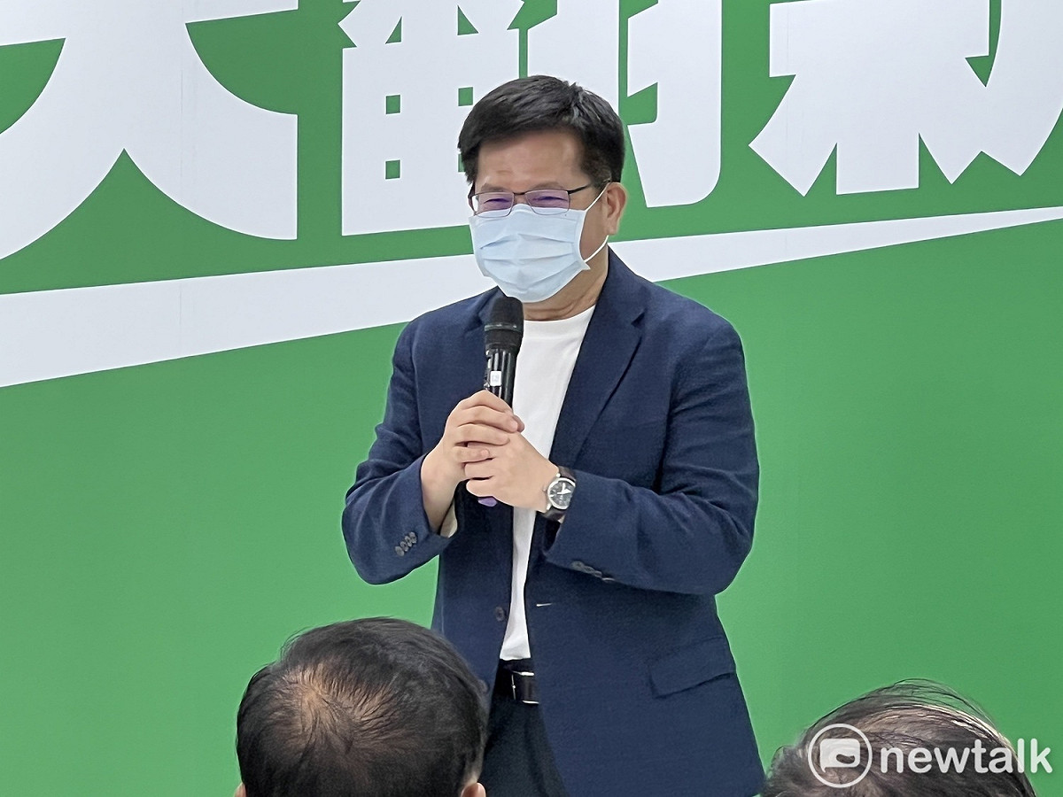 民進黨新北市長參選人林佳龍。 圖：周煊惠 / 攝