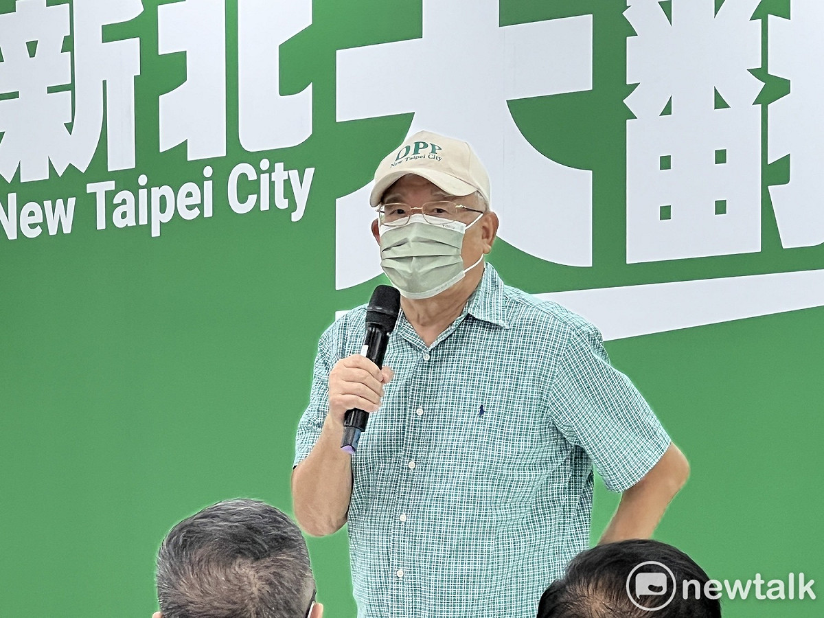 前台北縣長尤清。 圖：周煊惠 / 攝
