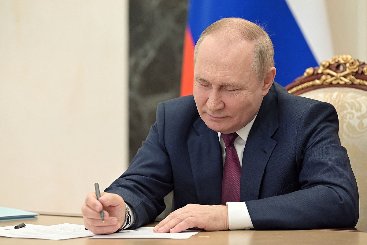 俄羅斯總統普丁（Vladimir Putin）。 圖：翻攝推特