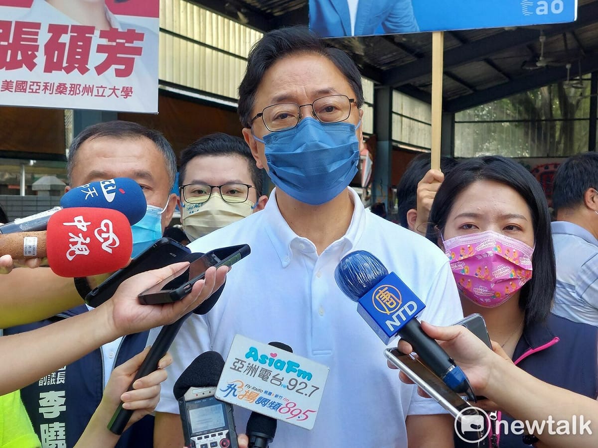 國民黨桃園市長參選人張善政。 圖：林昀真／攝（資料照片）