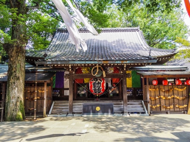 「等等力不動尊」位於溪谷的最深處，是絕佳的賞花景點。.