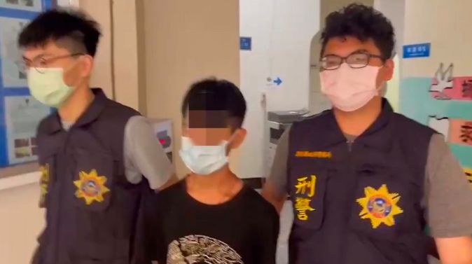 涉嫌仲介2人到柬埔寨的林姓男子透露，原本3人要一起出國，但自己跟陳男吵架，就打消出國念頭，讓2人先出國。 圖／翻攝畫面