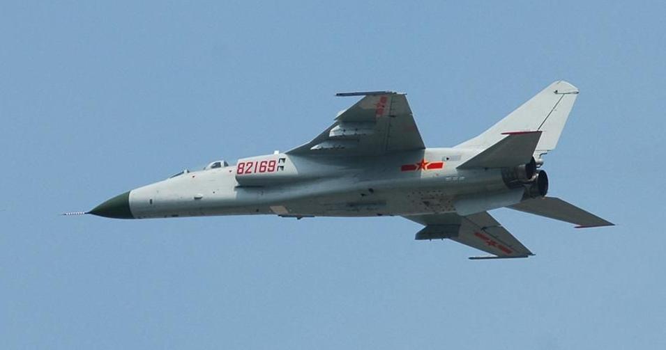 解放軍殲轟-7戰機。(同型機) 圖：翻攝維基百科/公有領域