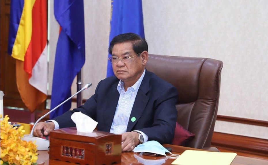 柬埔寨內政部長蘇慶(Sar Kheng)。 圖: 翻攝自  Samdech Krolahom Sar Kheng 推特