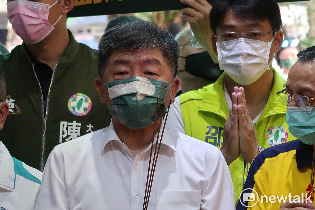 民進黨台北市長參選人陳時中。 圖：林朝億/攝