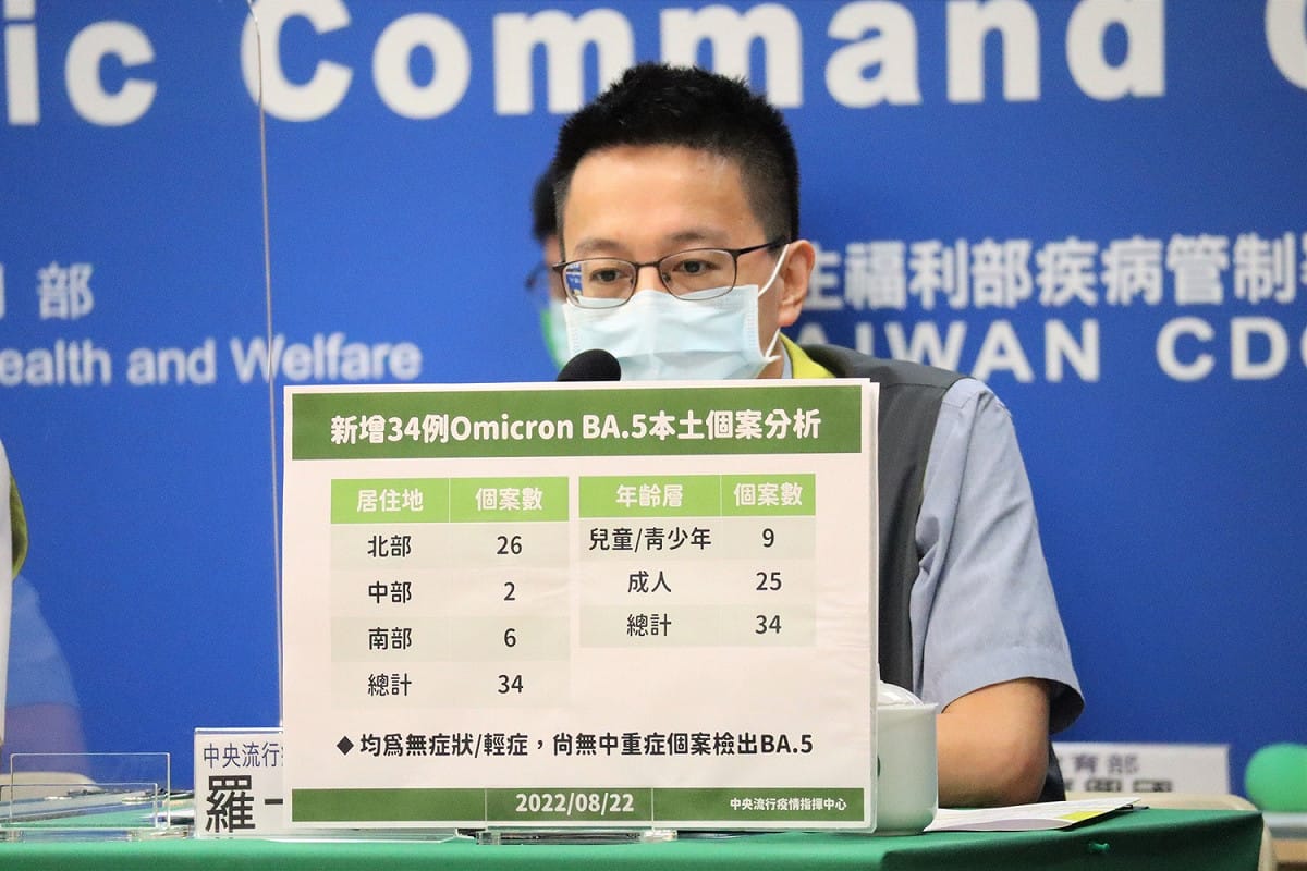 中央流行疫情指揮中心醫療應變組副組長羅一鈞。 圖：中央流行疫情指揮中心／提供