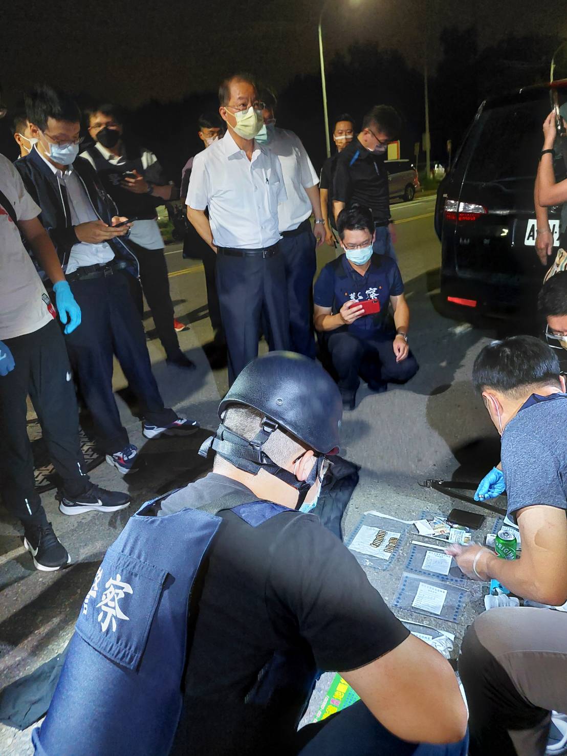 台南市發生震驚社會的殺警案，兇嫌林信吾在新竹市遭警方逮捕。 圖：台南市警察局提供