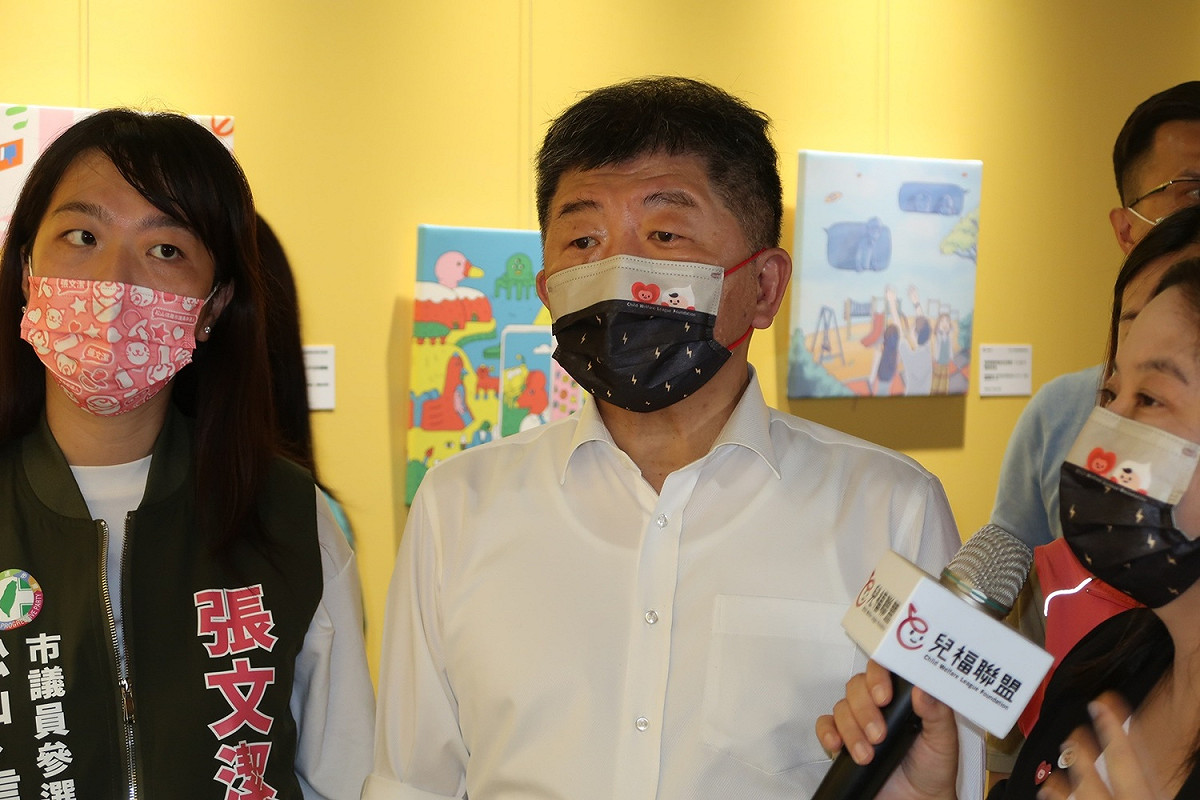 前衛福部長陳時中 圖：林朝億/攝