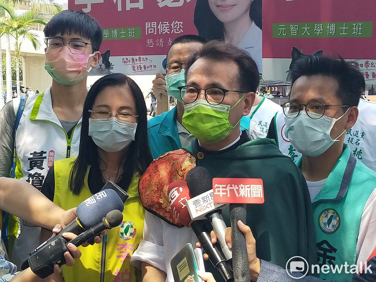 鄭運鵬批張善政用惡言相向的方式，對基層人員的努力視而不見很不公平。 圖：林昀真／攝