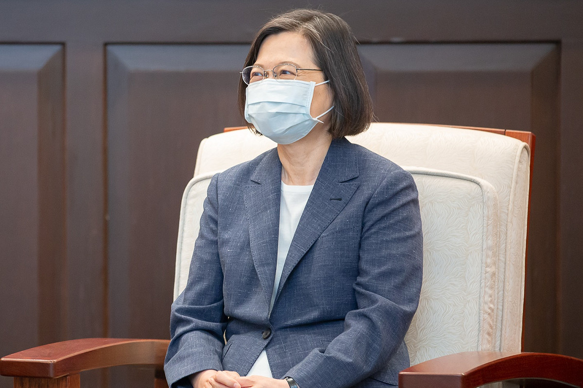 總統蔡英文。 圖：總統府提供