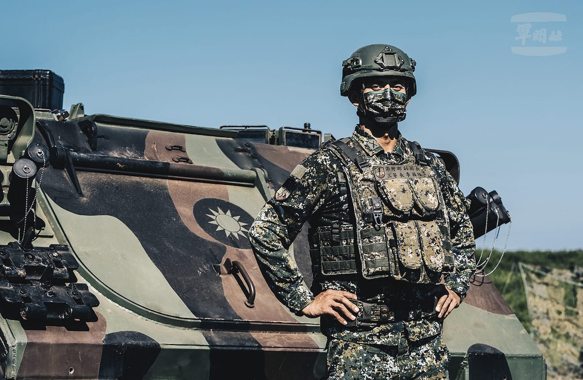 中國民國軍人。 圖：軍聞社（資料照）