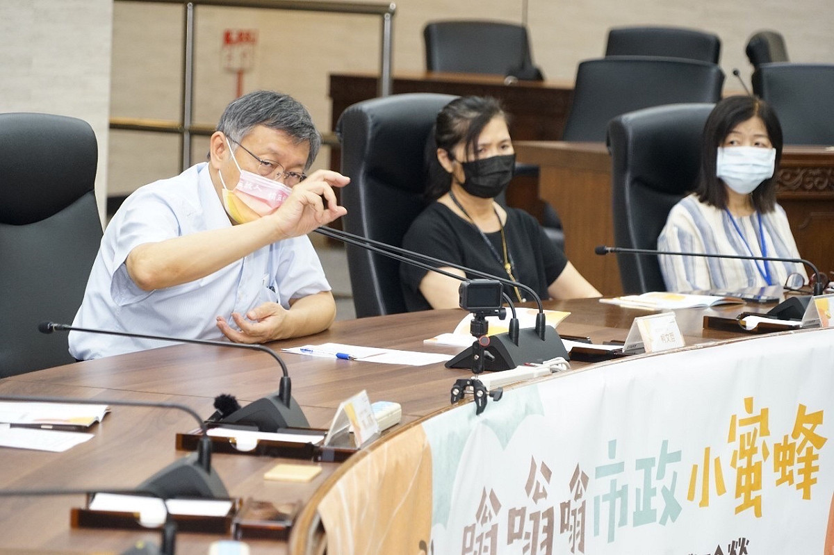 台北市長柯文哲。 圖：台北市政府 / 提供
