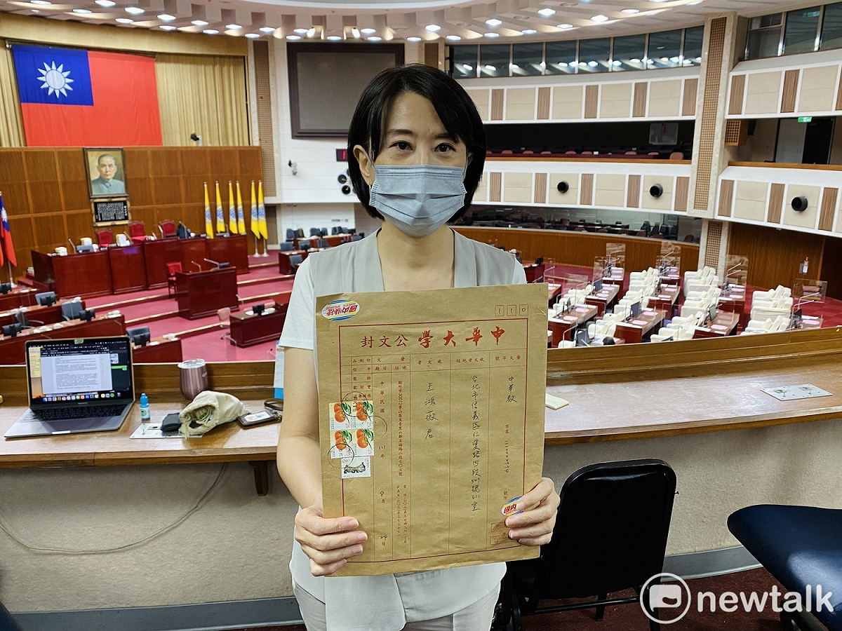 國民黨台北市議員王鴻薇。 圖：周煊惠 / 攝
