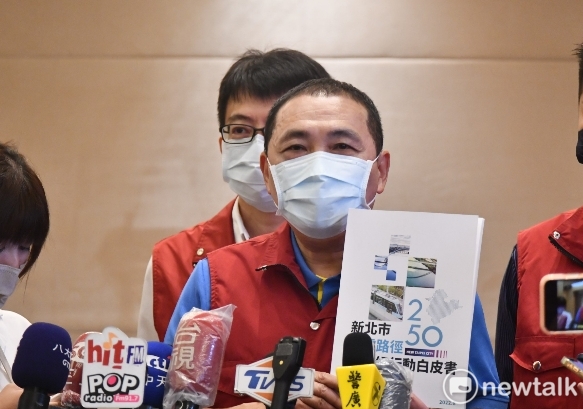 侯友宜說，新北市跟很多城市在市政推動上都有交流。 圖：林昀真／攝