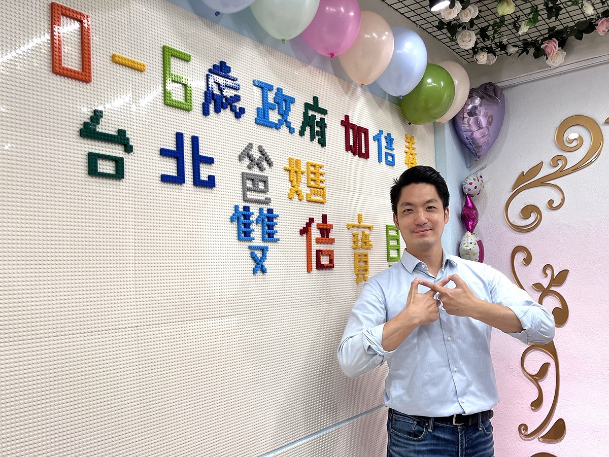 國民黨台北市長參選人蔣萬安回應國民黨副主席夏立言率團訪中，與海協會會長張志軍餐敘一事。 圖：蔣萬安辦公室/提供