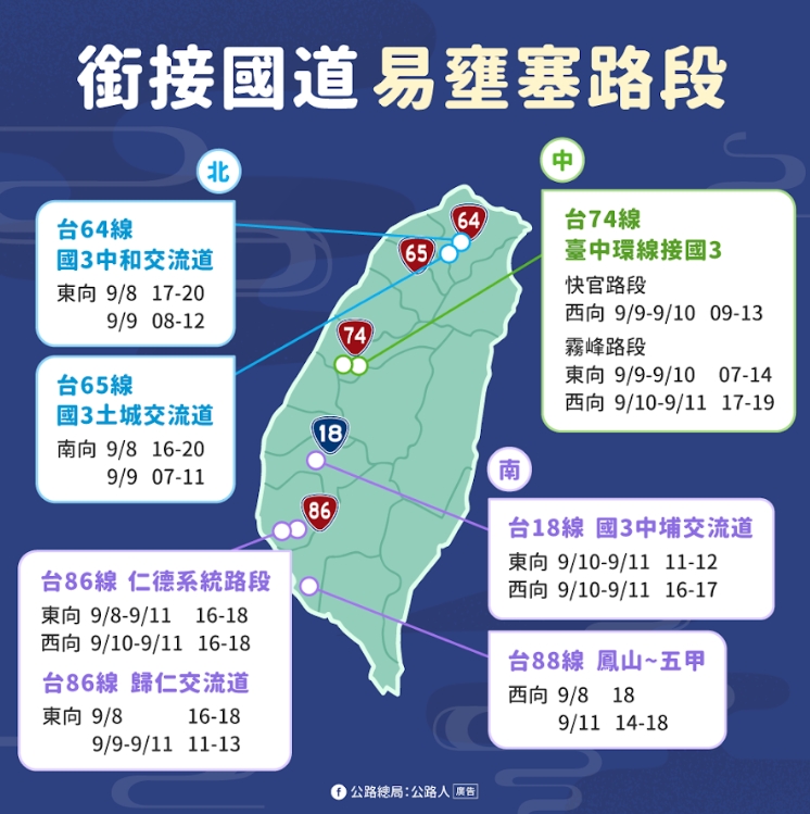 銜接國道易雍塞路段。 圖：公路總局／提供