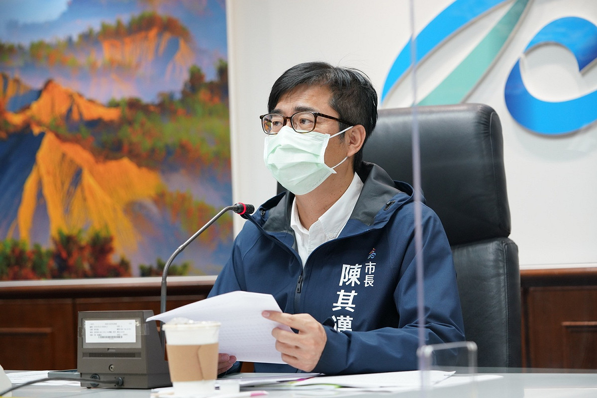 陳其邁對龐佩歐將訪高雄表示歡迎。 圖：高雄市政府提供