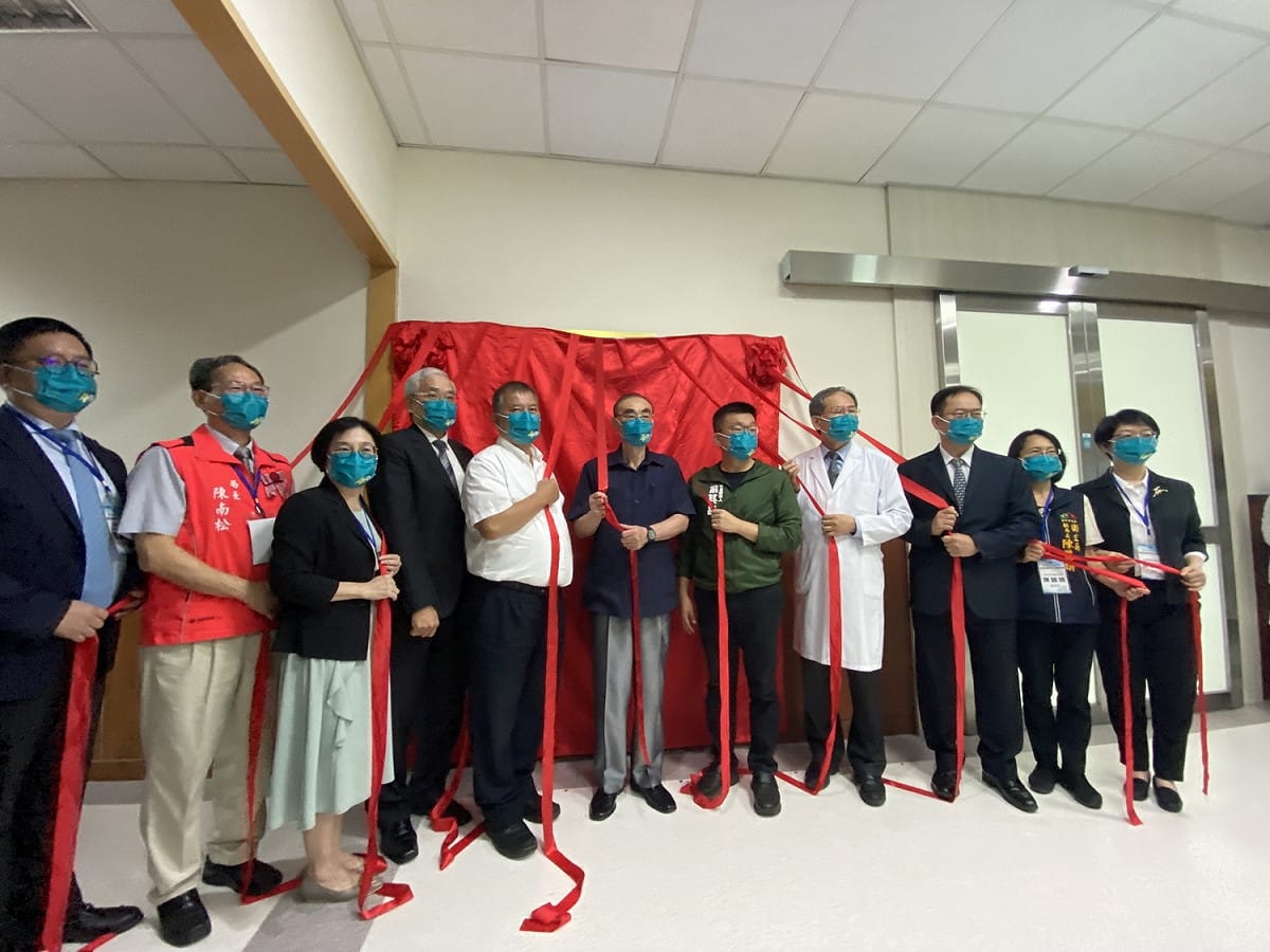台中榮總遠距照護中心今天啟用。 台中榮總/提供