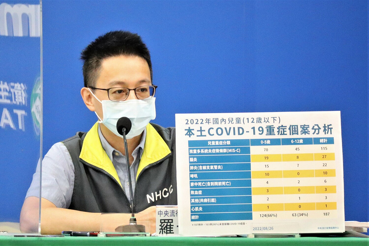 中央流行疫情指揮中心醫療應變組副組長羅一鈞。 圖：中央流行疫情指揮中心／提供