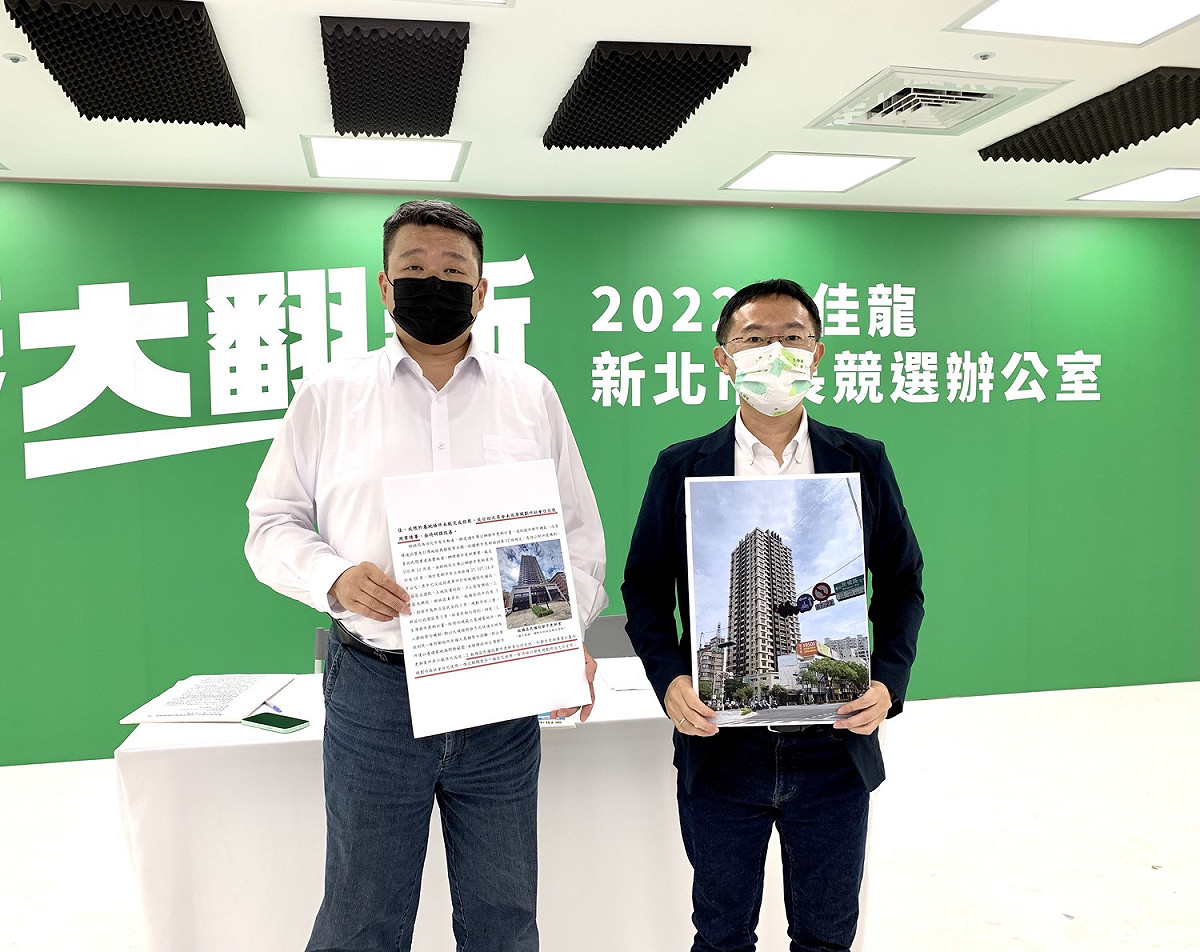何博文說，侯市府背叛年輕人、面對質疑卻敢做不敢當。 圖：林佳龍競選辦公室提供
