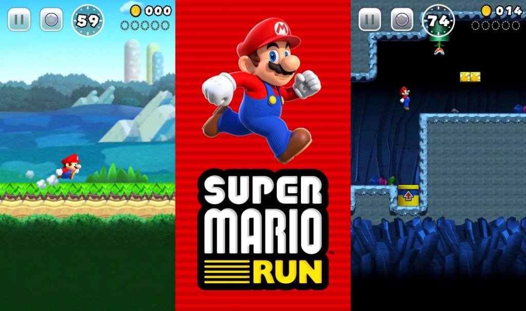 任天堂推出「超級瑪莉歐跑跑」(Super Mario Run)，一上市就拿下蘋果(Apple)平台62個國家App下載第1名。  圖:翻攝自Super Mario Run官方臉書